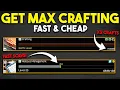 How To Get MAX Crafting Fast - Skills Guide