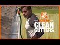 How to Clean Gutters Cleaning Tips The Home Depot