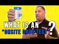What is an onsite drug test