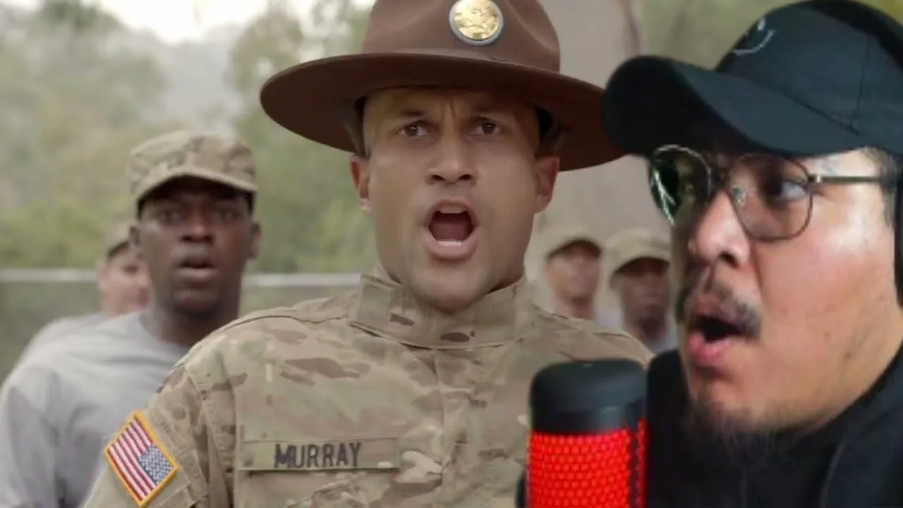 REACTION Key & Peele army song for rookies in training REACTION Key & Peele army song for rookies in training