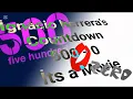 Lagu İgnacio herrera's countdown 500 - 0 (ITS A MOVİE)