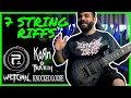 7 STRING GUITAR RIFFS FOR DUMMYS That DON T Suck