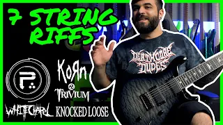 7 STRING GUITAR RIFFS FOR DUMMYS That DON T Suck