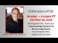 Lucky Spann Memorial Service Sunday Oct 26 2025