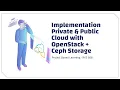 Demo PBL RKS-608 Private Public Cloud with Openstack Ceph Storage
