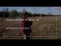Memorial service for Mario Joseph Tursini Jr