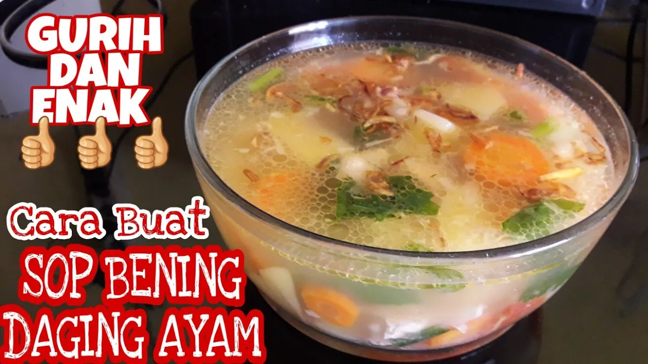 Resep Sup Ayam Bumbu Sederhana Masak Cepat