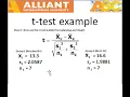 two sample t test by hand