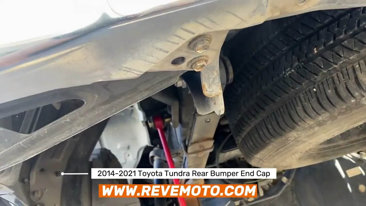 2014-2021 Toyota Tundra : Rear End Cap Painted (WITHOUT: Park Assist Sensor Holes)