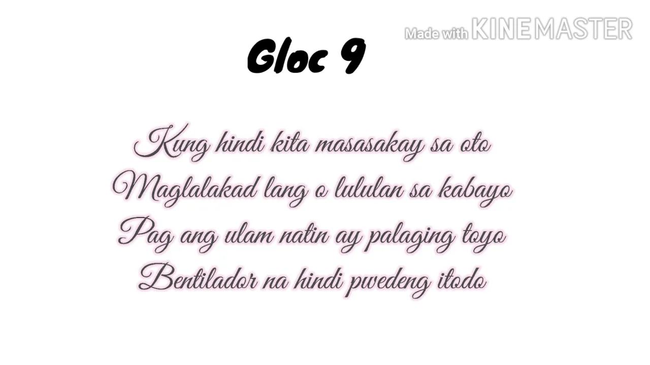Halik - Gloc-9 x Flow G (Lyrics)