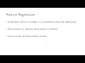 23 - Robust Regression