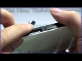 Samsung GALAXY Tab Inserting the SIM Card