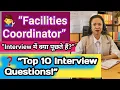Top 10 Facilities Coordinator Interview Questions Answers 20 July 2025