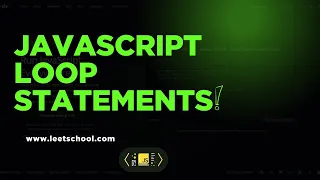 11 JavaScript Loop Statements - for and while loops