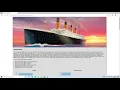 titanic visualization KM