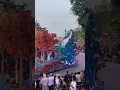 Frozen float in the Magic Happens parade