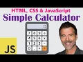 Make Calculator using Html Css and Javascript Part-II Javascript Projects