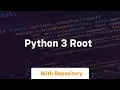 python 3 root