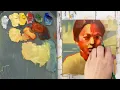 My favorite underpainting technique | How I start my low-key paintings
