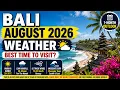 August 2026 Weather Outlook For Bali Indonesia