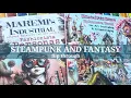 Steampunk Chic meets Woodland Magic Ephemera COLLAGE books ART HAUL