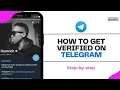 How to get your telegram account verified