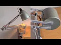 THE MOST ELEGANT ROLLER COUNTERBALANCE LAMP 1950s 1960s HorstmannLamp