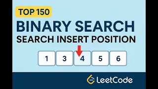 Binary Search Search Insert Position - Leetcode 35