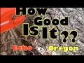 How Good Is The Oregon Bar Chain Vs Echo Bar Chain