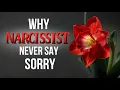 Download Lagu 🔑  WHY NARCISSISTS NEVER SAY “SORRY” 🔑  FAKE APOLOGIES 🔑