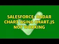 Salesforce Radar chart using Chart js not working