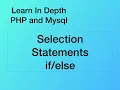 Selection Statement IF-ELSE - Part 7