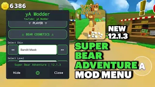 super bear adventure v12 1 3 mod menu no clip unlock all skins unlimited all and more ya modder