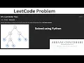 872 Leaf-Similar Trees LeetCode Problem Solved using Python