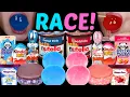 Download Lagu ASMR BLUE VS PINK DESSERT RACE! NUTELLA CUPS, BIG BOBA JELLY BALLS, KINDER JOY EGG, ICE CREAM CUP 먹방