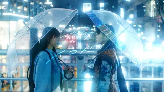 YouTube影片, 內容是夜晚的水母不會游泳 的 片頭曲「イロドリ」カノエラナ