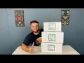 Unboxing THREE New Ball Pythons