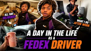 A Day In The Life Of A FedEx Driver What I Do After Work