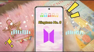 Download BTS aesthetic phone call alert / ringtones for your mobile phone ✨ MP3