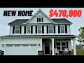 Ryan Homes Columbia Model Home Tour Sunbury OH Rolling Hills 4 Bedrooms 2 5 Bathrooms