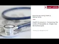 Health Economics Comparing the Costs of Reusable vs Single Use Bronchoscopes