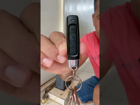 🚨 VOCÊ AINDA NÃO CONHECE ESSE CONTROLE? Controle remoto portão eletrônico copiador
