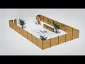 HOFT IN-GROUND FENCE INSTALLATION - 96 in POST KITS