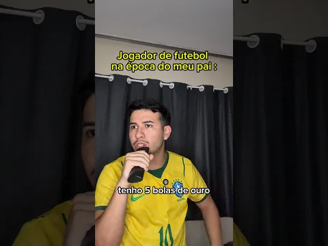 Época do MEU PAI x MINHA época 🤣