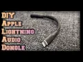 DIY DURABLE Apple Lighting adaptor Original MFI from recycling old earpods NAKED Tutorial