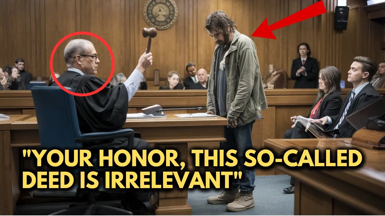 Outline Video Homeless Veteran ACCUSED Of Trespassing - He Reveals A SHOCKING Secret When He's Charged To Court!