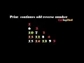 Java Pattern Program 15
