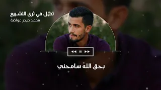 تخيل في ثرى التشييع   محمد حيدر عواضة دندنها