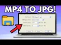 How To Convert MP4 to JPG