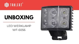 Video: LED Arbeitsscheinwerfer | 5600 Lumen | 60 Watt | IP69K | Deutsch Stecker | WF-6056